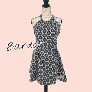 Bardot NWT Kaela Embroidered Cotton Minidress Large
